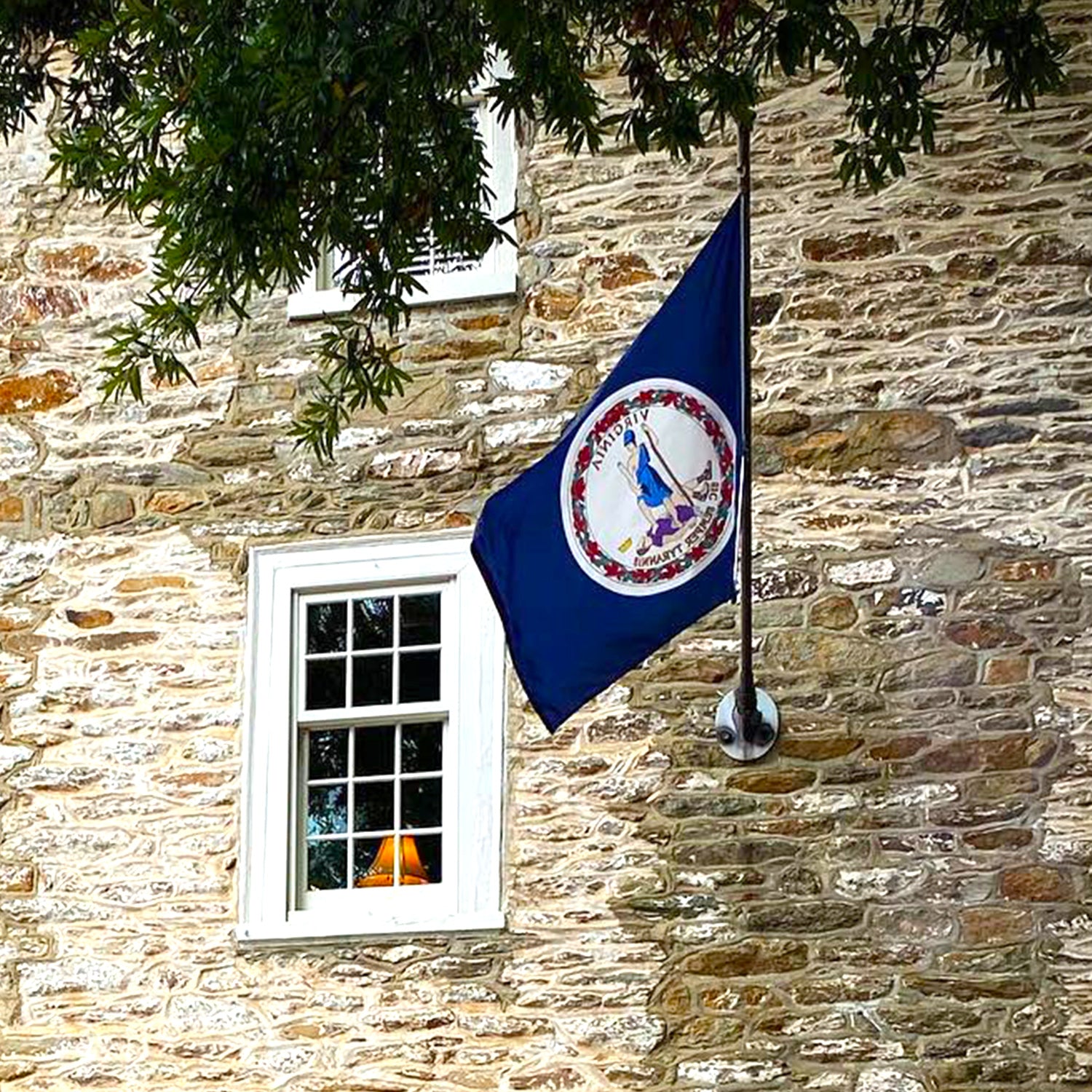 Double Sided Virginia State Flag